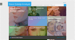 Desktop Screenshot of burunestetigi.info